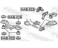 FEBEST Uloen diferencilu FBS HAB-016, HAB-016