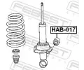 FEBEST Pouzdro tlumie FBS HAB-017, HAB-017