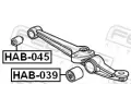 FEBEST Uloen dicho mechanismu FBS HAB-045, HAB-045