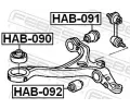 FEBEST Uloen dicho mechanismu FBS HAB-092, HAB-092