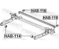FEBEST Zaven tla npravy FBS HAB-114, HAB-114