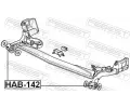 FEBEST Uloen dicho mechanismu FBS HAB-142, HAB-142