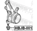 FEBEST Maneta, podpora/kloub FBS HBJB-001, HBJB-001