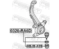 FEBEST Maneta, podpora/kloub FBS HBJB-A99, HBJB-A99