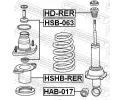 FEBEST Zarka odpruen FBS HD-RER, HD-RER