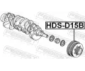 FEBEST �emenice klikov�ho h��dele FBS HDS-D15B, HDS-D15B