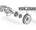 FEBEST �emenice klikov�ho h��dele FBS HDS-J35A6, HDS-J35A6