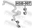 FEBEST Drk pnho stabiliztoru FBS HSB-007, HSB-007