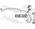 FEBEST Drk pnho stabiliztoru FBS HSB-GDF, HSB-GDF