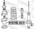 FEBEST Ochrann vko / prachovka tlumie FBS HSHB-003, HSHB-003