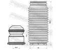 FEBEST Ochrann sada tlumie provn proti prachu FBS HSHB-FDF-KIT, HSHB-FDF-KIT