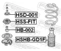 FEBEST Ochrann vko / prachovka tlumie FBS HSHB-GD1F, HSHB-GD1F