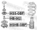 FEBEST Ložisko uložení tlumiče FBS HSS-GBF, HSS-GBF