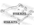 FEBEST Zaven tla npravy FBS HYAB-ACF3, HYAB-ACF3