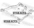 FEBEST Zaven tla npravy FBS HYAB-ACF4, HYAB-ACF4