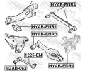 FEBEST Uloen dicho mechanismu FBS HYAB-ENR3, HYAB-ENR3