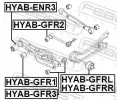 FEBEST Uložení řídicího mechanismu FBS HYAB-GFRR, HYAB-GFRR