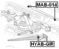FEBEST Uloen dicho mechanismu FBS HYAB-GIR, HYAB-GIR