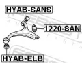 FEBEST Uloen dicho mechanismu FBS HYAB-SANS, HYAB-SANS