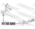 FEBEST Zaven tla npravy FBS HYAB-SBR, HYAB-SBR