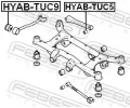 FEBEST Uloen dicho mechanismu FBS HYAB-TUC9, HYAB-TUC9