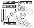 FEBEST Zarka odpruen FBS HYD-SFER, HYD-SFER