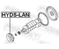 FEBEST emenice klikovho hdele FBS HYDS-LAN, HYDS-LAN