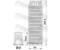 FEBEST Ochrann sada tlumie provn proti prachu FBS HYSHB-TUC18F-KIT, HYSHB-TUC18F-KIT