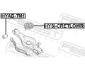 FEBEST Miska pruiny FBS HYSI-CRETLOWR, HYSI-CRETLOWR