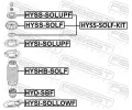 FEBEST Miska pruiny FBS HYSI-SOLUPF, HYSI-SOLUPF