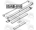 FEBEST Loiskov pouzdro listov pruiny FBS ISAB-010, ISAB-010
