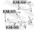 FEBEST Uložení řídicího mechanismu FBS KAB-006, KAB-006