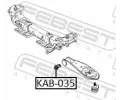 FEBEST Uloen dicho mechanismu FBS KAB-035, KAB-035