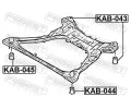 FEBEST Zaven tla npravy FBS KAB-044, KAB-044