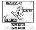 FEBEST Uloen dicho mechanismu FBS KAB-K5B, KAB-K5B