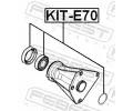 FEBEST Ložisko hnacího hřídele FBS KIT-E70, KIT-E70