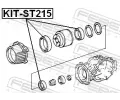 FEBEST Sada tsnn diferencilu FBS KIT-ST215, KIT-ST215