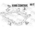 FEBEST Zavěšení motoru FBS KMB-CDMTRR, KMB-CDMTRR