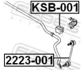 FEBEST Držák příčného stabilizátoru FBS KSB-001, KSB-001