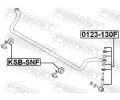FEBEST Drk pnho stabiliztoru FBS KSB-SNF, KSB-SNF