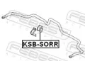 FEBEST Drk pnho stabiliztoru FBS KSB-SORR, KSB-SORR