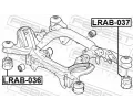 FEBEST Zavěšení těla nápravy FBS LRAB-037, LRAB-037