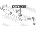 FEBEST Držák příčného stabilizátoru FBS LRSB-RRSR, LRSB-RRSR