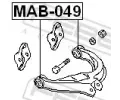 FEBEST Uloen dicho mechanismu FBS MAB-049, MAB-049