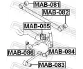 FEBEST Uloen dicho mechanismu FBS MAB-081, MAB-081