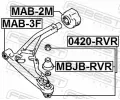 FEBEST Uloen dicho mechanismu FBS MAB-2M, MAB-2M