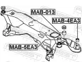 FEBEST Zavěšení těla nápravy FBS MAB-5EA3, MAB-5EA3