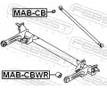 FEBEST Zaven tla npravy FBS MAB-CBWR, MAB-CBWR