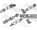 FEBEST Lo�isko st�edn�ho lo�iska kloubov�ho h��dele FBS MCB-002, MCB-002