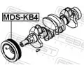 FEBEST �emenice klikov�ho h��dele FBS MDS-KB4, MDS-KB4